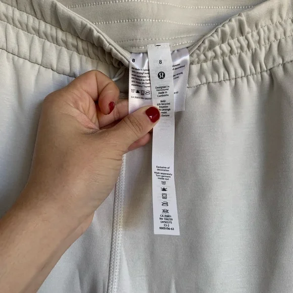 Lululemon Softstreme High-Rise Pant Regular in Bone - Picture 5 of 6